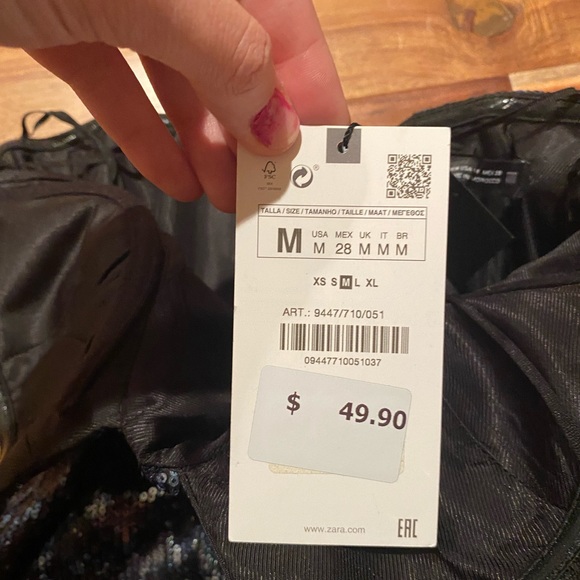 Zara Mini sequins dress - Picture 3 of 5